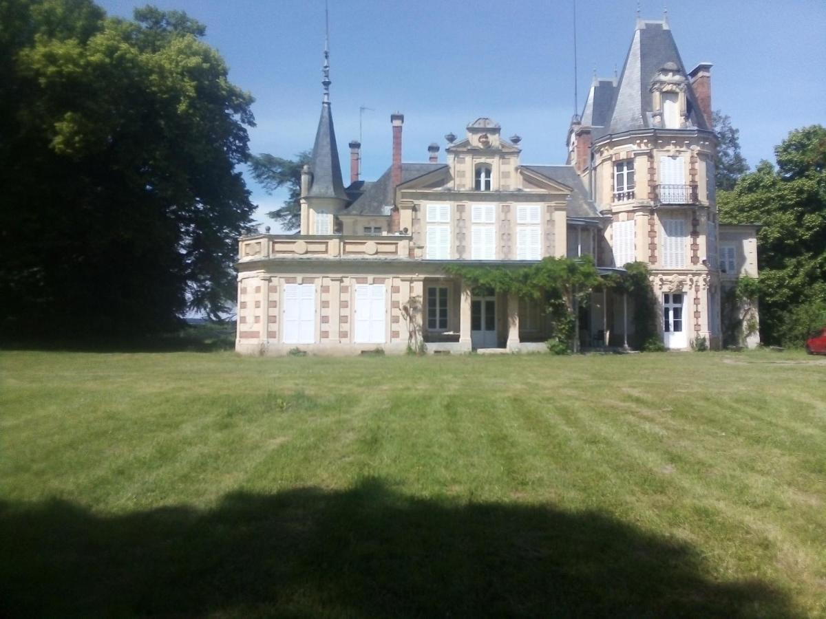 Chateau De Maucouvent Challuy Buitenkant foto